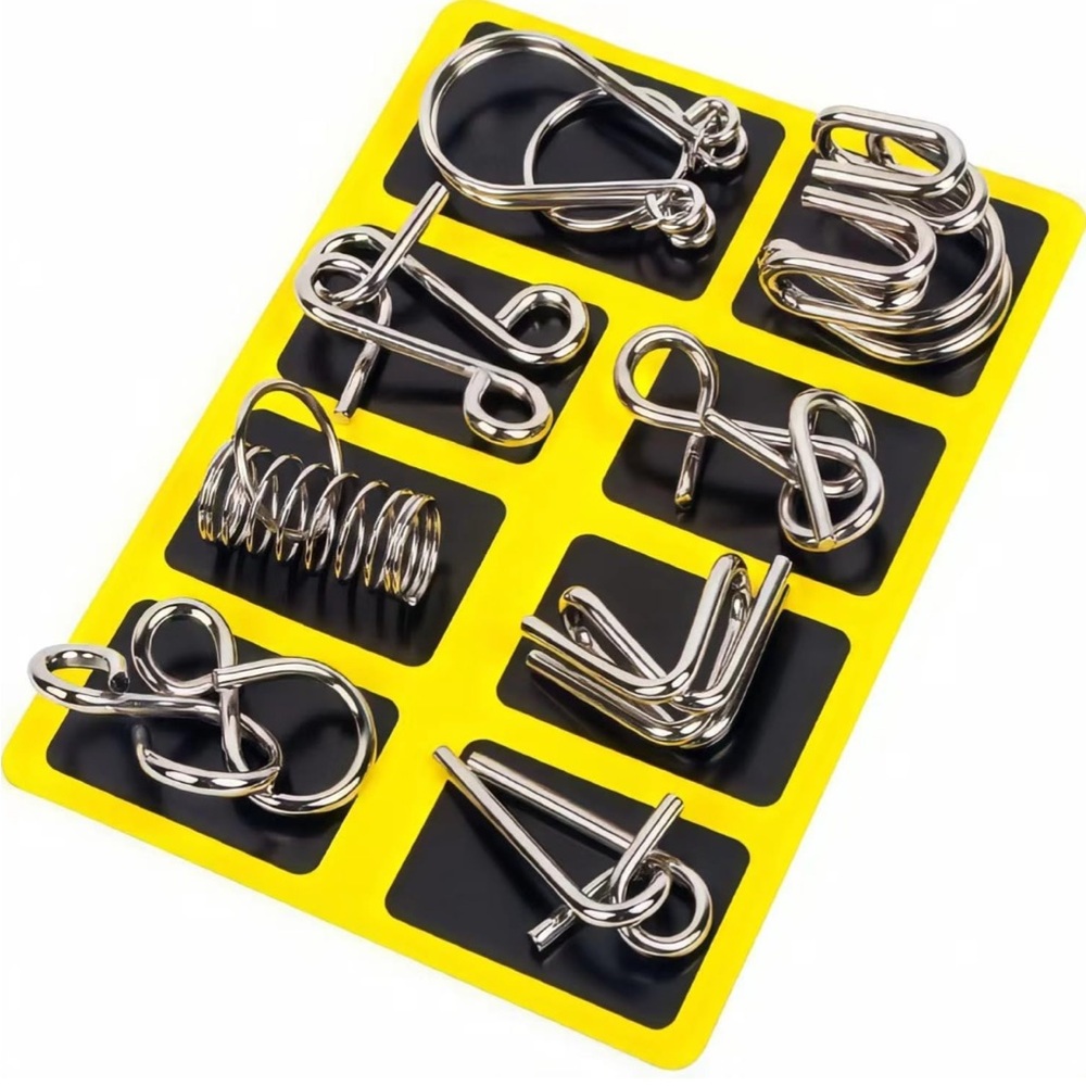 2/$20 | Unbranded | Set of 8 Metal Puzzles